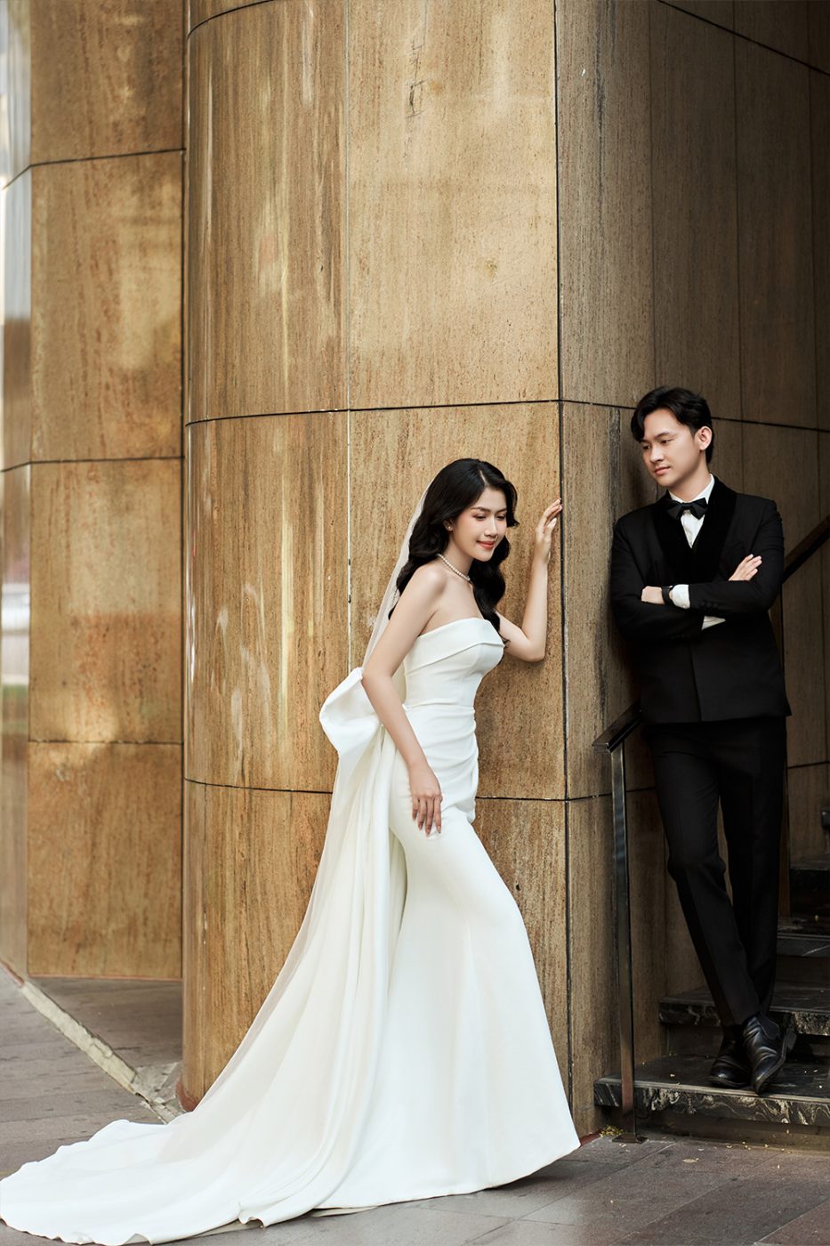 Ảnh cưới pre-wedding phim trường đẹp có phong cách ấn tượng - album 01 - hình 08