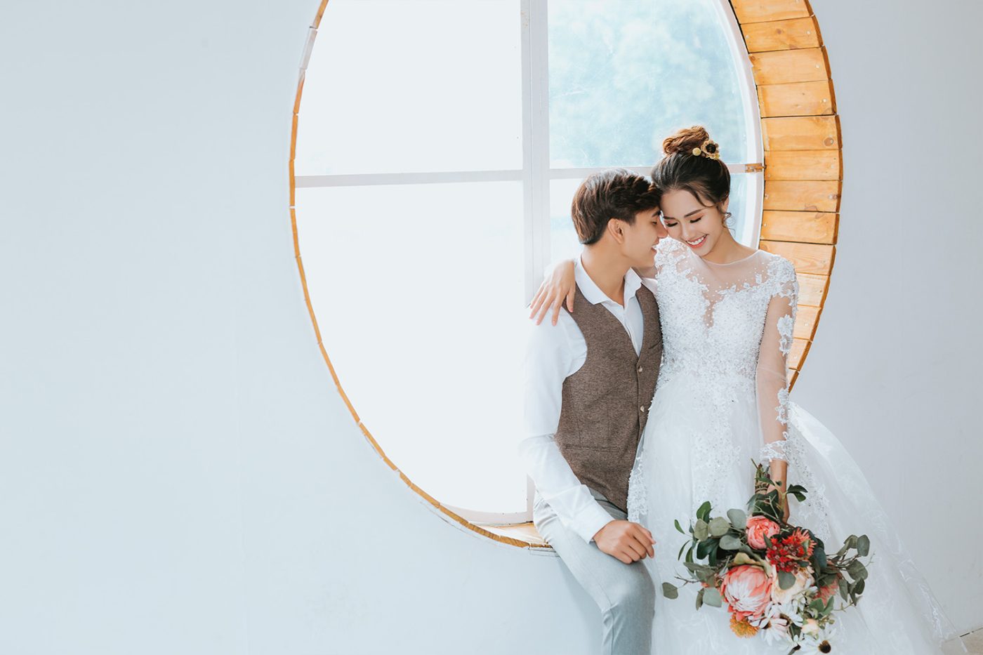 Ảnh cưới pre-wedding ở phim trường đẹp với phong cách ấn tượng - Album 01 - Hình 25